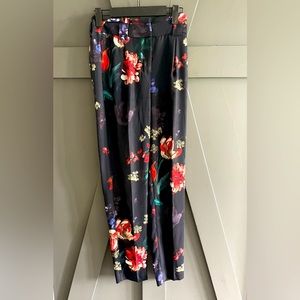Express Editor mid-rise Floral pants